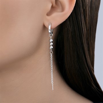 Серьги из&nbsp;серебра с&nbsp;Гематитом