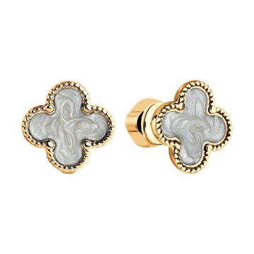 Серьги из&nbsp;серебра с&nbsp;эмалью