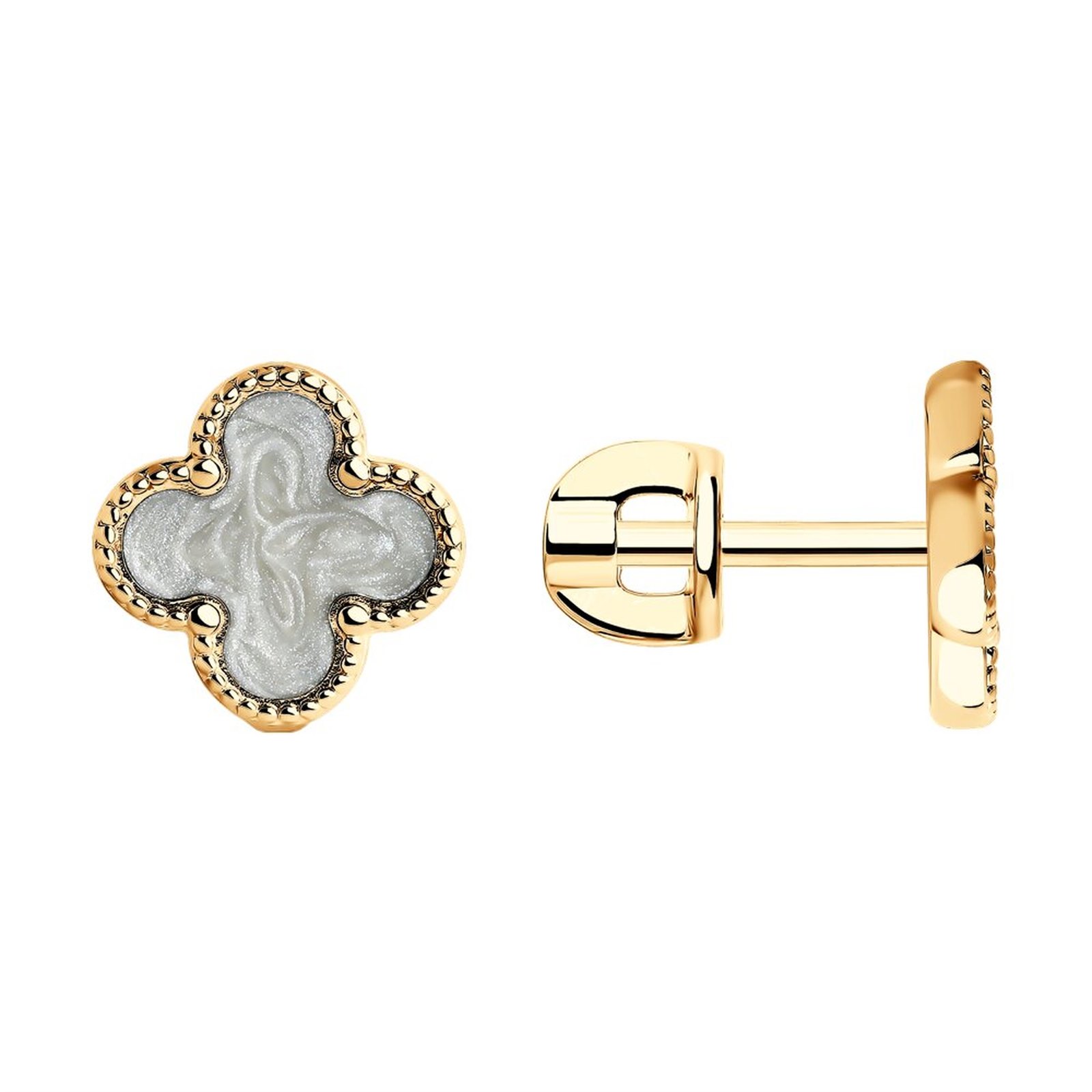 Серьги из&nbsp;серебра с&nbsp;эмалью