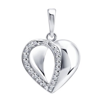 Подвеска из&nbsp;серебра с&nbsp;фианитом