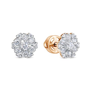 Серьги из&nbsp;золота с&nbsp;Бриллиантом