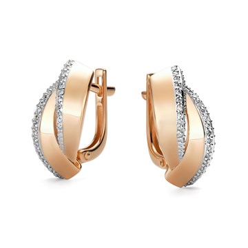 Серьги из&nbsp;золота с&nbsp;Бриллиантом