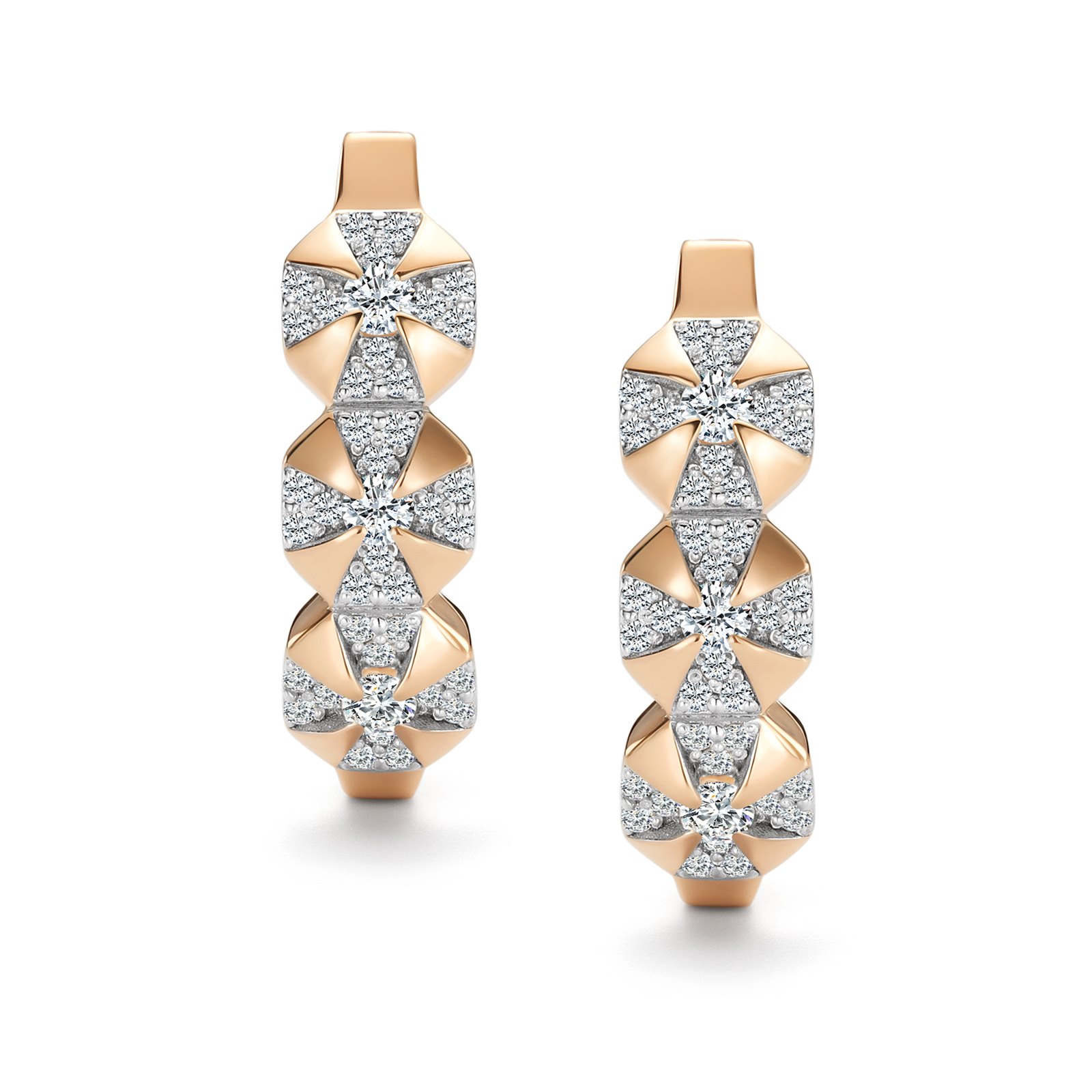 Серьги из&nbsp;золота с&nbsp;Бриллиантом