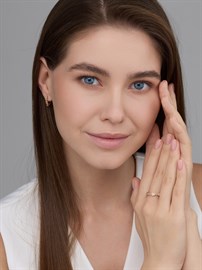 Серьги из&nbsp;золота с&nbsp;Бриллиантом