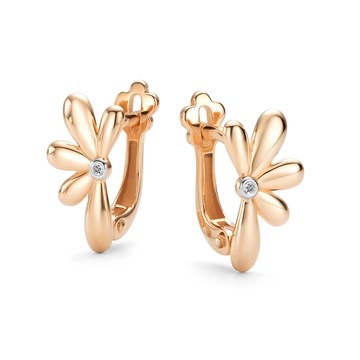 Серьги из&nbsp;золота с&nbsp;Бриллиантом