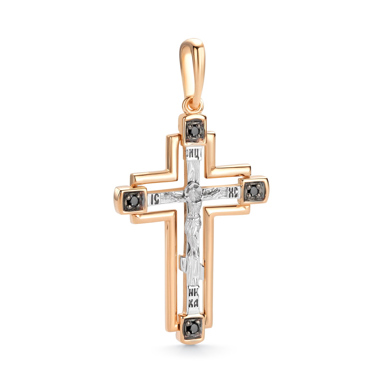 Крест из&nbsp;золота с&nbsp;Бриллиантом