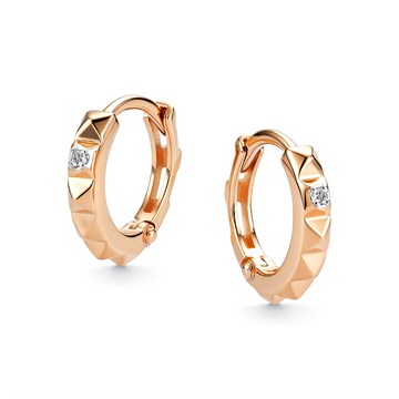 Серьги из&nbsp;золота с&nbsp;Бриллиантом