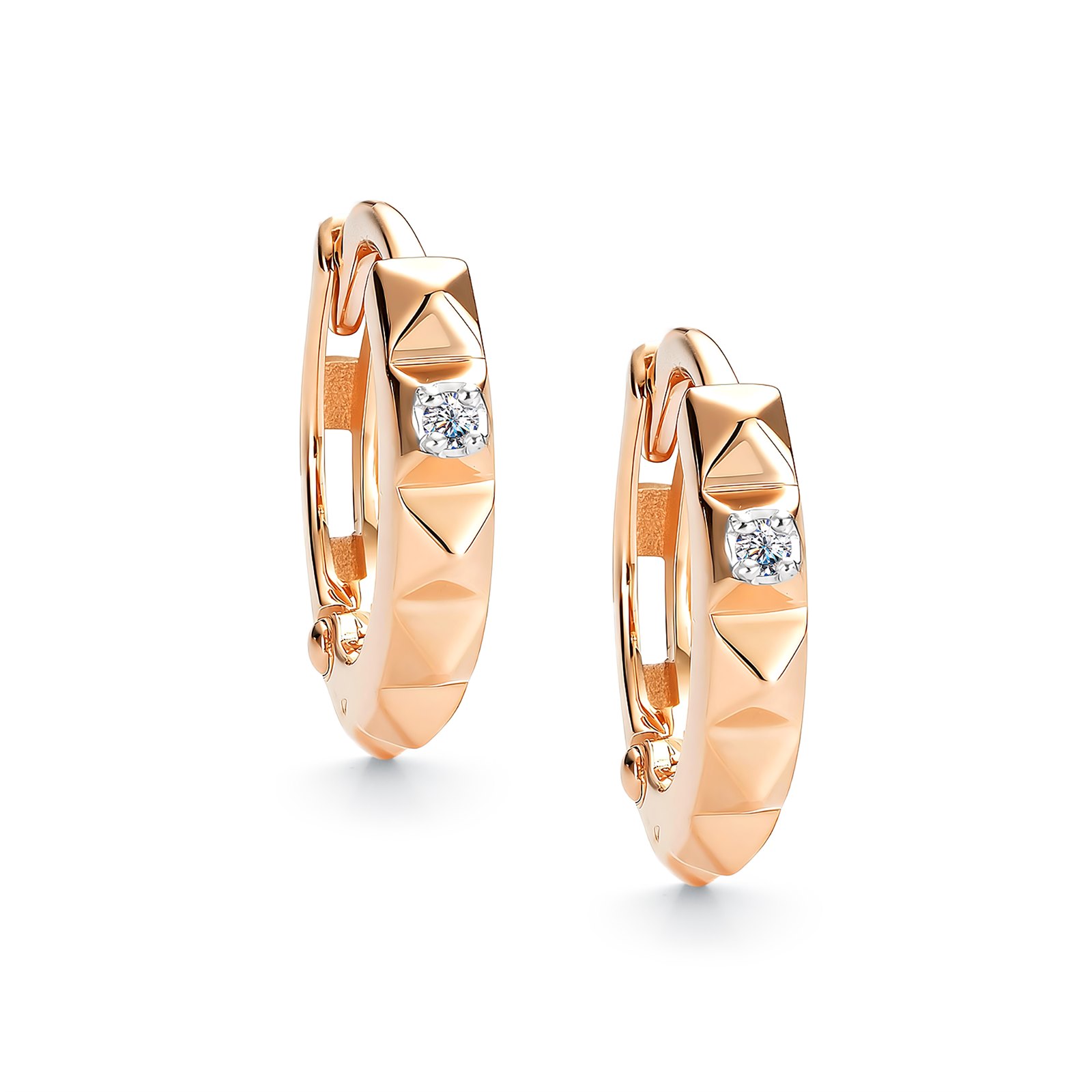 Серьги из&nbsp;золота с&nbsp;Бриллиантом