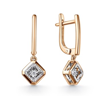 Серьги из&nbsp;золота с&nbsp;Бриллиантом