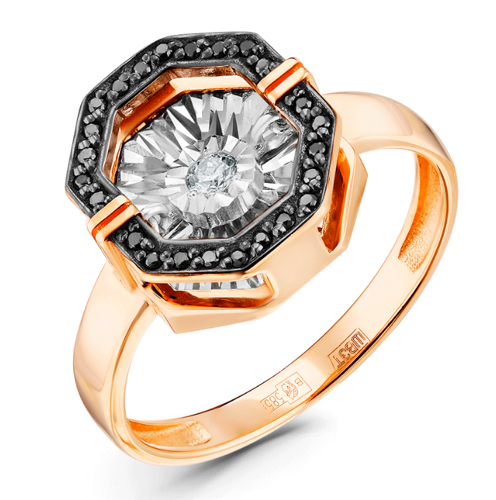 Кольцо из&nbsp;золота с&nbsp;Бриллиантом