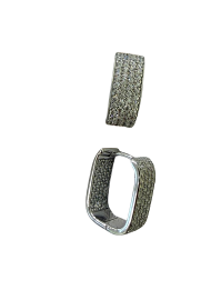 Серьги из&nbsp;серебра со шпинелью