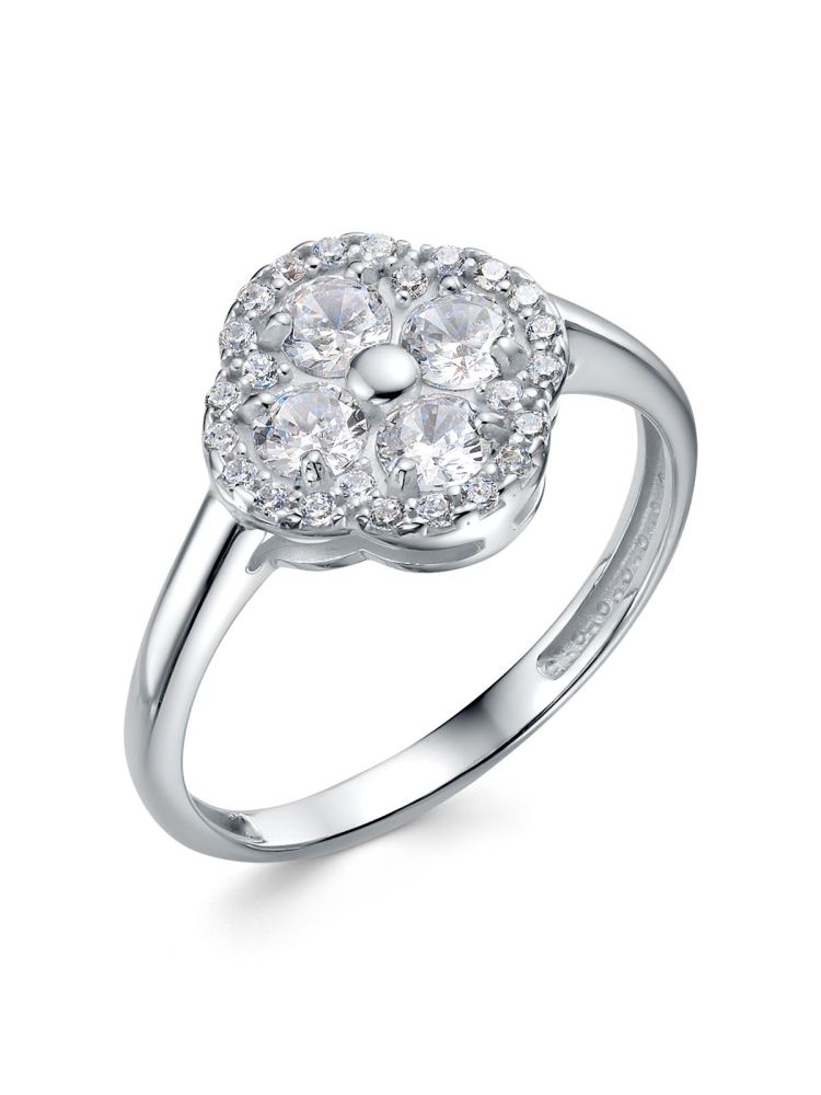 Кольцо из&nbsp;серебра с&nbsp;фианитом