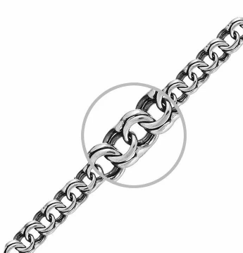 Цепь из&nbsp;серебра