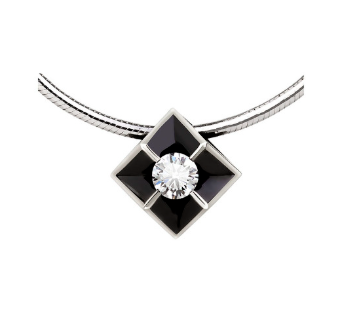 Колье из&nbsp;белого золота с&nbsp;Бриллиантом