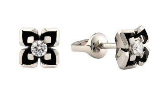 Серьги из&nbsp;лимонного золота с&nbsp;Бриллиантом