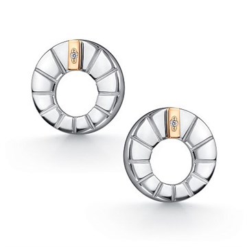 Серьги из&nbsp;серебра с&nbsp;Бриллиантом