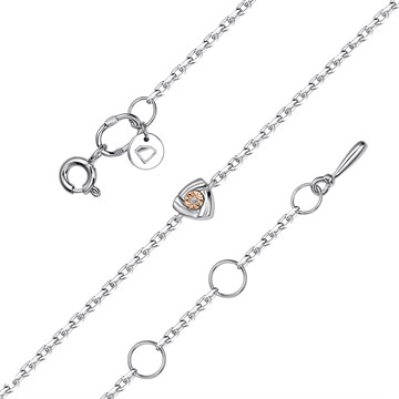 Браслет из&nbsp;серебра с&nbsp;Бриллиантом