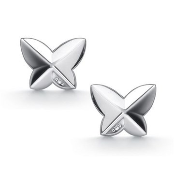 Серьги из&nbsp;серебра с&nbsp;Бриллиантом