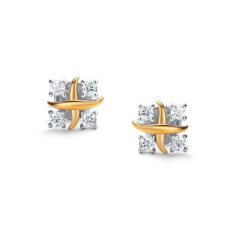 Серьги из&nbsp;серебра с&nbsp;фианитом