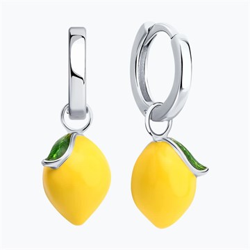 Серьги из&nbsp;серебра с&nbsp;эмалью