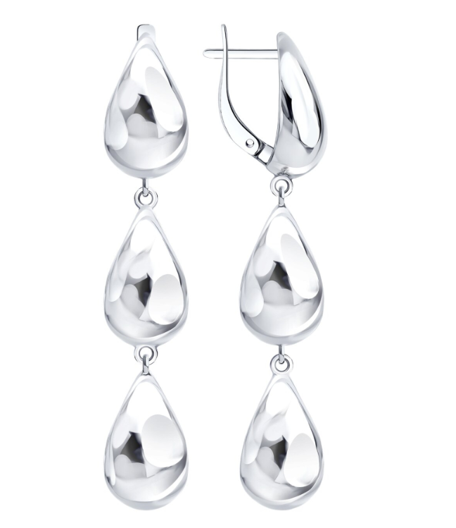 Серьги из&nbsp;серебра