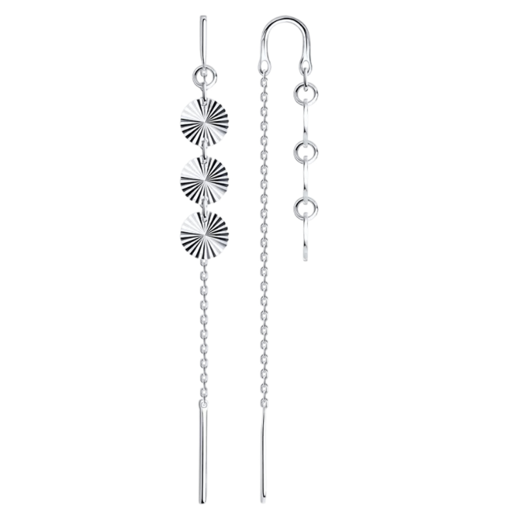 Серьги из&nbsp;серебра