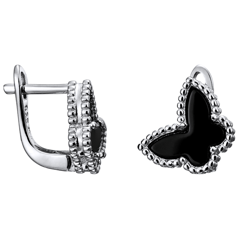 Серьги из&nbsp;серебра с&nbsp;Агатом