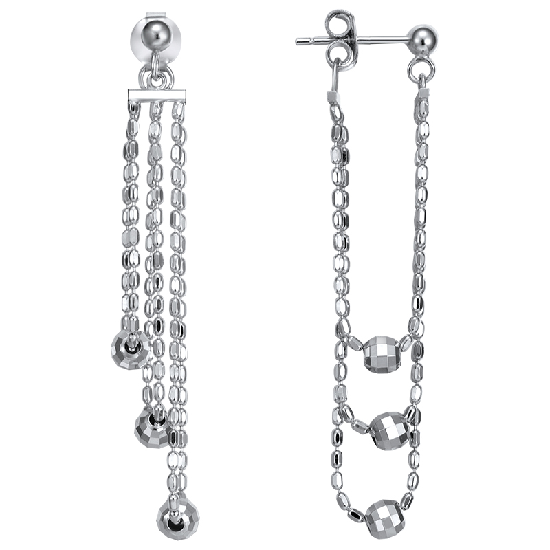 Серьги из&nbsp;серебра