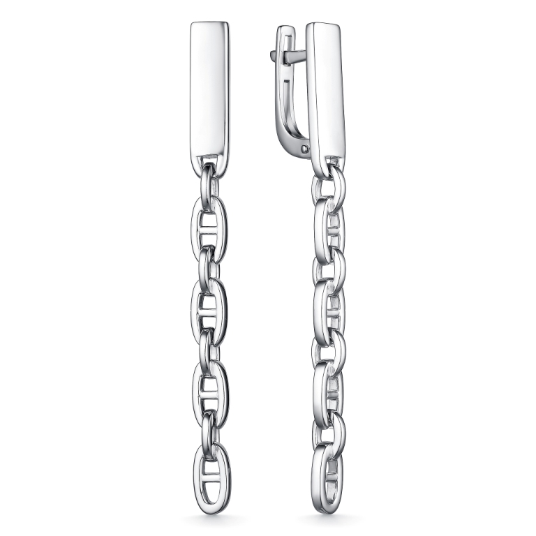 Серьги из&nbsp;серебра