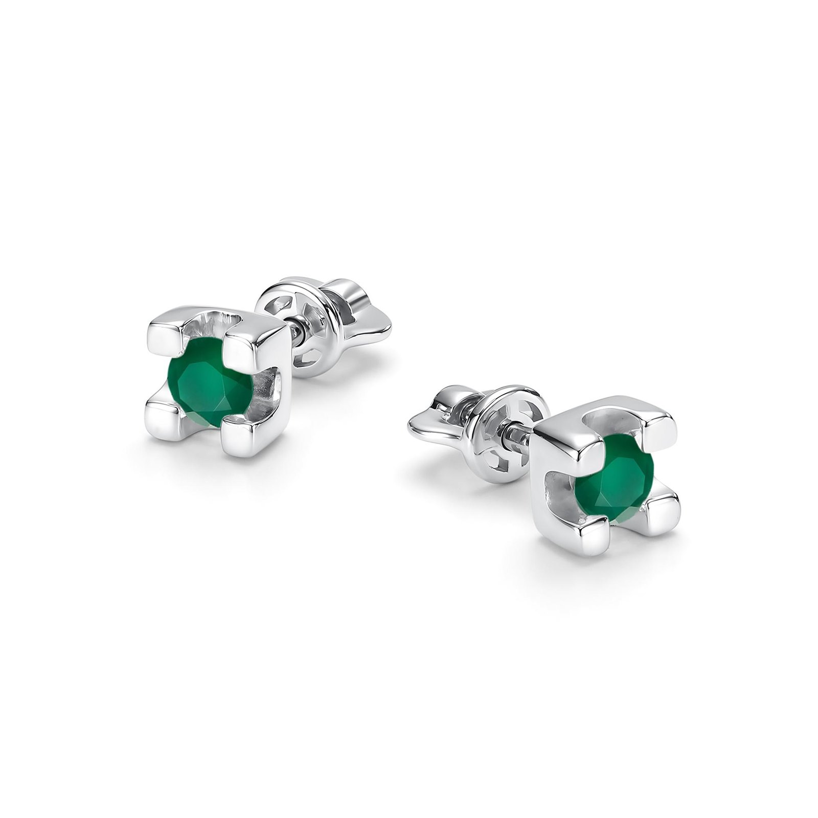 Серьги из&nbsp;серебра с&nbsp;Агатом