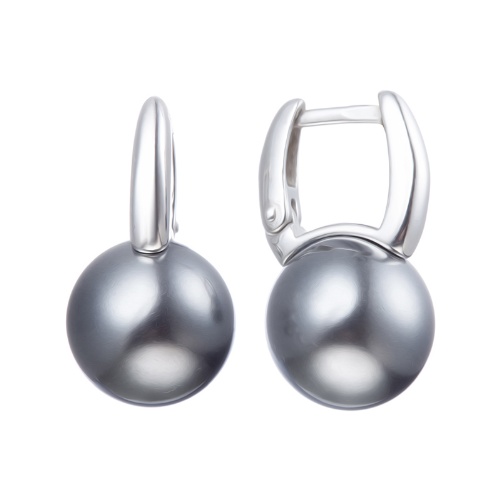 Серьги из&nbsp;серебра с&nbsp;жемчугом