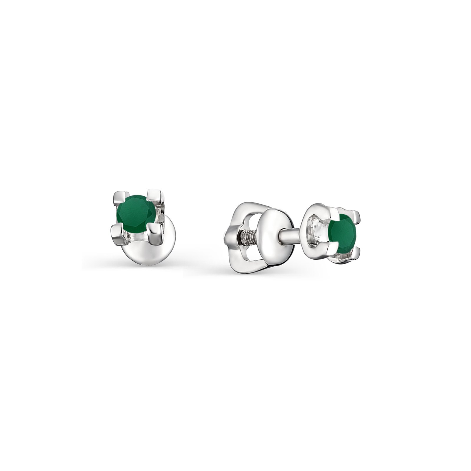 Серьги из&nbsp;серебра с&nbsp;Агатом