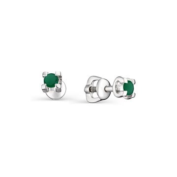 Серьги из&nbsp;серебра с&nbsp;Агатом
