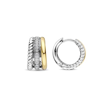 Серьги из&nbsp;серебра с&nbsp;фианитом