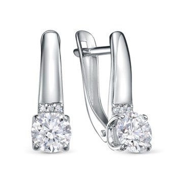 Серьги из&nbsp;белого золота
