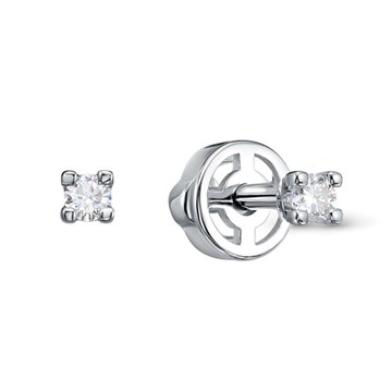 Серьги из&nbsp;белого золота