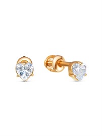 Серьги из&nbsp;золота с&nbsp;цирконом